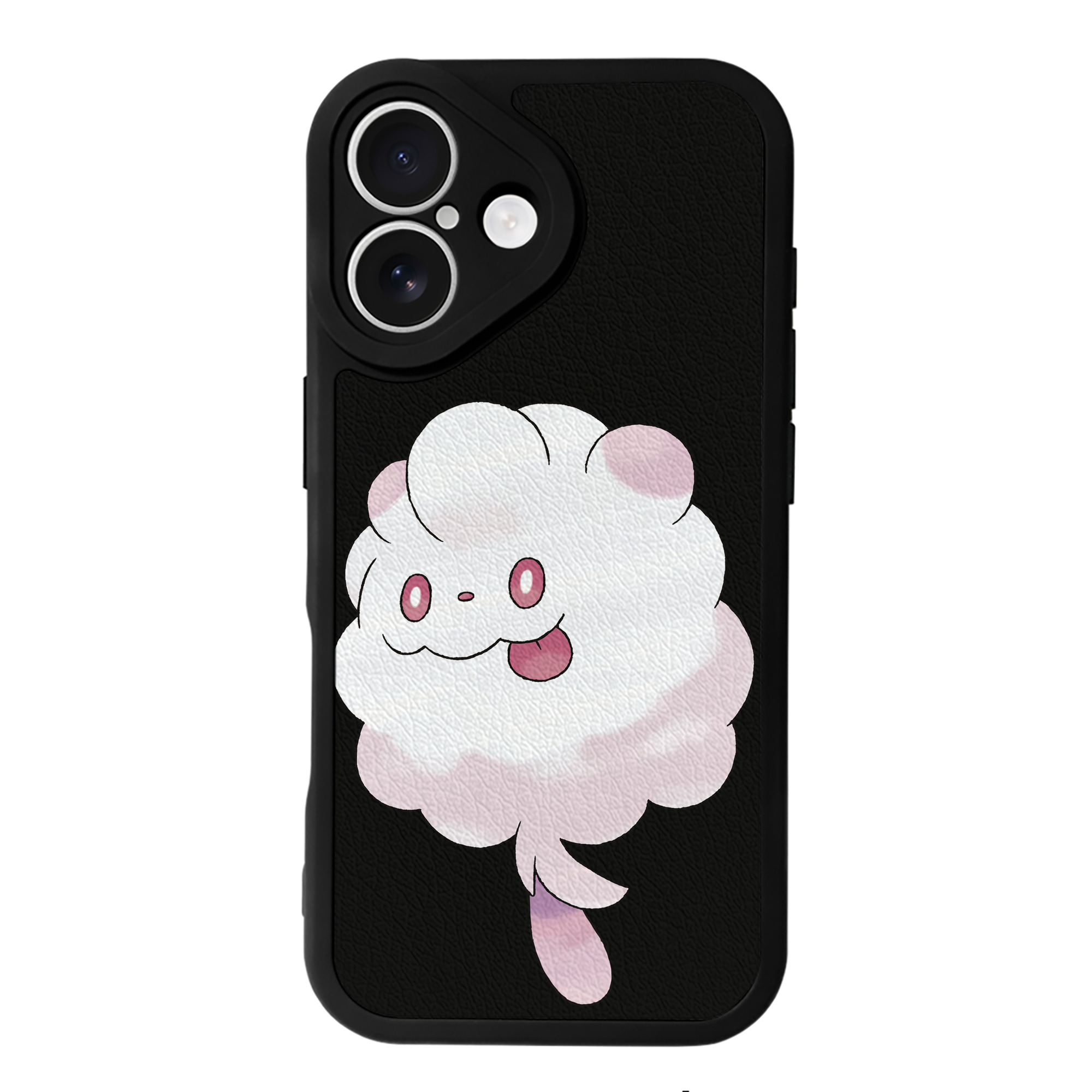 （画像用） ポケットモンスター Pokémon 【iPhone 16シリーズ対応】シリコンスマホケース（レザー調） 材質：シリコン